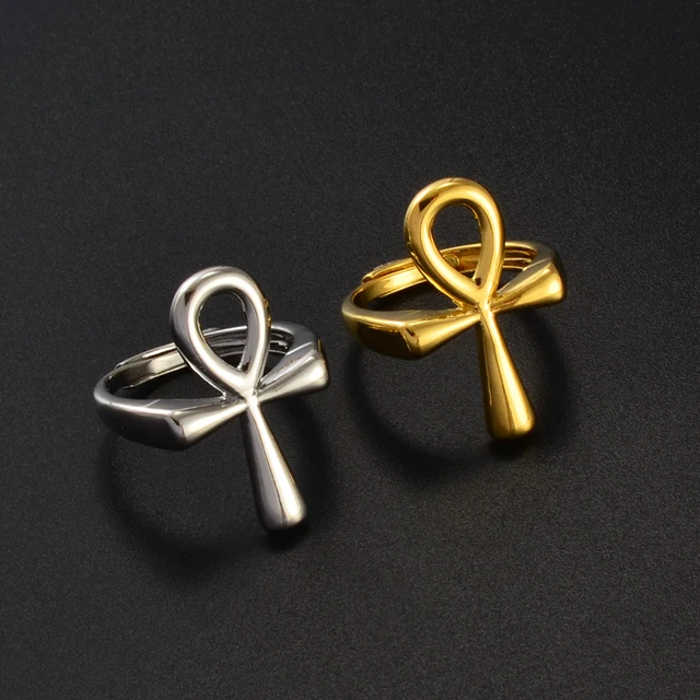 FREE Gift with this purchase NEW & IMPROVED offers Brass Ring Ankh Style Afrocentric Jewelry