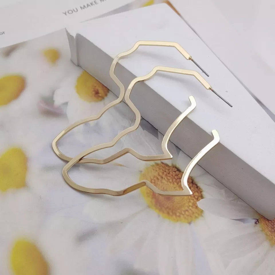 Large Africa Earrings