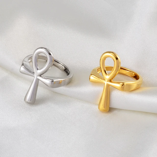 Solid Ankh Ring
