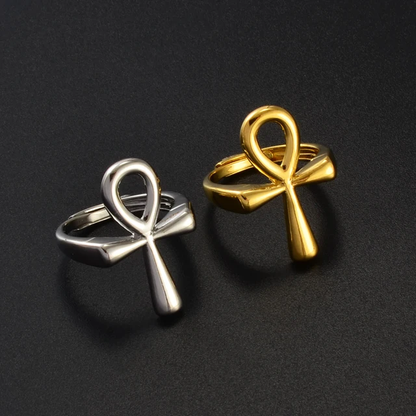 Solid Ankh Ring