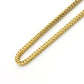 3MM Franco chain & 3MM Franco Bracelet combo