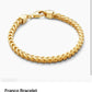 3MM Franco chain & 3MM Franco Bracelet combo