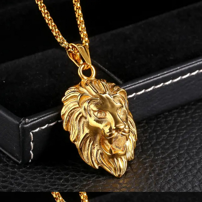 Lion Head Necklace