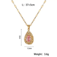 Vintage Bird Nest Pink Zircon Pendant