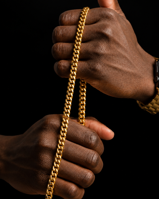 8 MM Cuban Chain - 55 CM