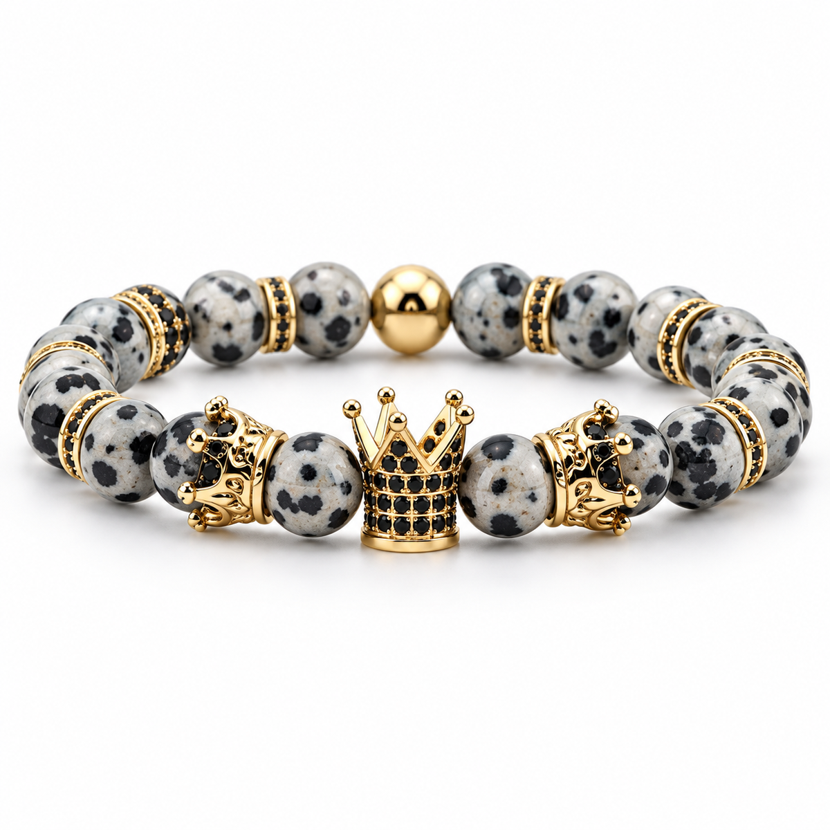 Marble Crown Bracelets