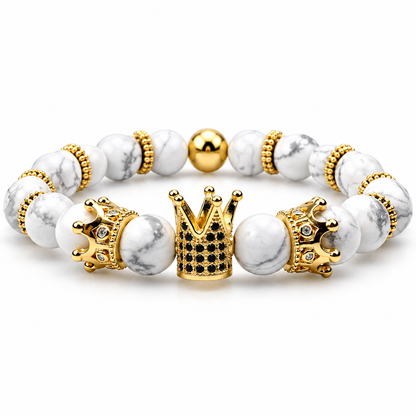 Marble Crown Bracelets