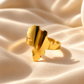 Solid Africa Outline Ring