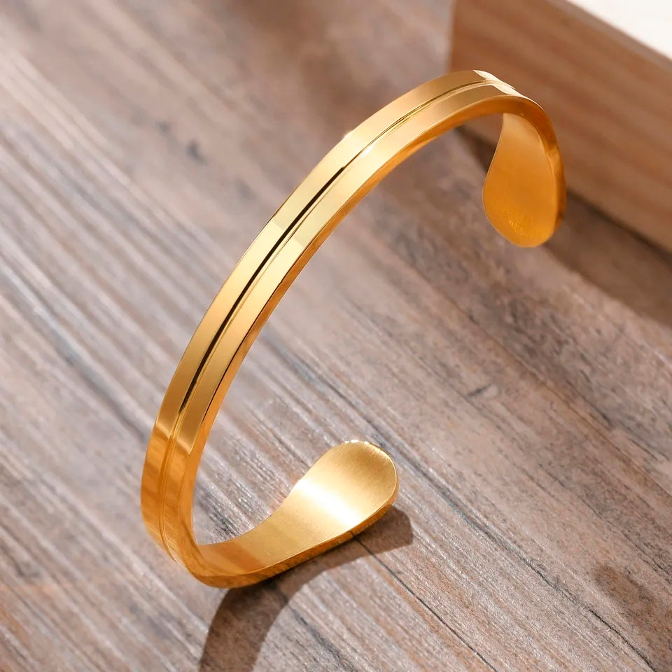 Cuffed Bangle Bracelet