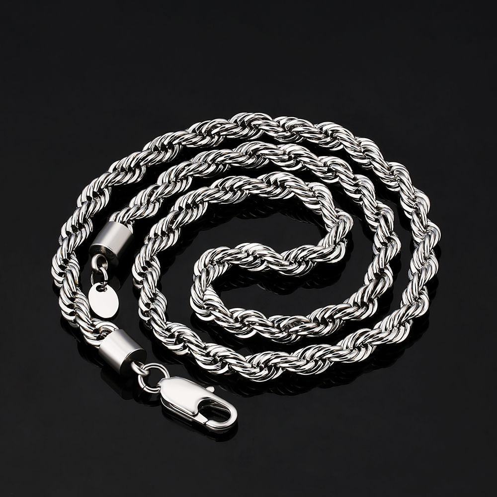 Arrow Chain Rope 5 MM Rope Chain – Afroo Jewelry